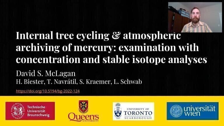 Internal tree cycling and atmospheric archiving of mercury: examination with concentration and stable isotope analyses.